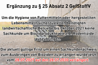Fristverlängerung