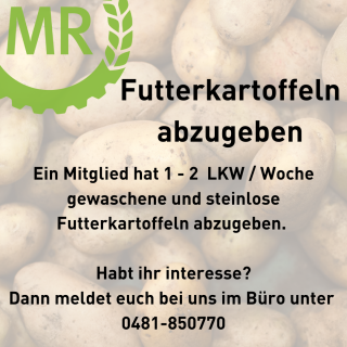 MR Futterbörse - Futterkartoffeln